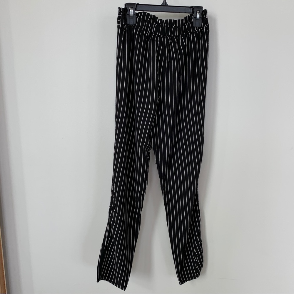 M.‎ Fasis 100% Rayon Striped Pants Size S